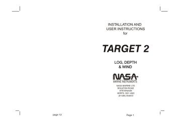 Target 2 Log, Depth - NASA Marine