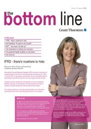 IFRS - there's nowhere to hide - Grant Thornton