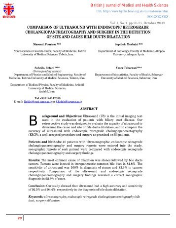 comparison of ultrasound with endoscopic retrograde ...