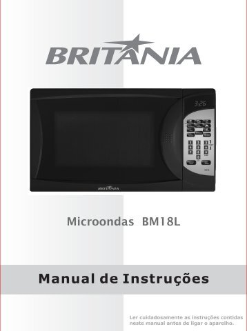 489-05 Rev1 Manual Instruções Microondas BM18L