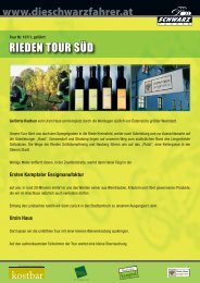 RIEDEN TOUR SÃD - Langenlois