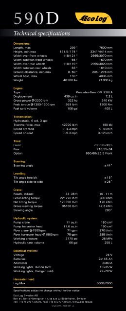 Download Eco Log 590D Harvester (322 hp) - Scandinavian ...