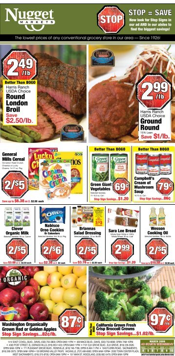 Save $1/lb. - Nugget Market