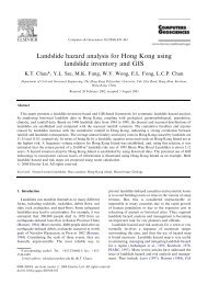 Landslide hazard analysis for Hong Kong using landslide inventory ...