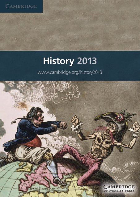 History 2013 - Cambridge University Press India