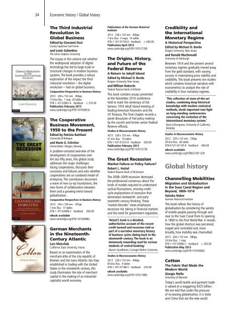 History 2013 - Cambridge University Press India