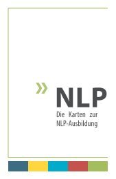 kostenlose Leseprobe - Landsiedel NLP Training