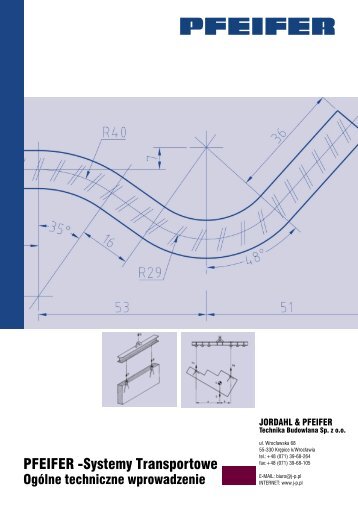 Opis systemu transportowego - JordahlÂ® & Pfeifer