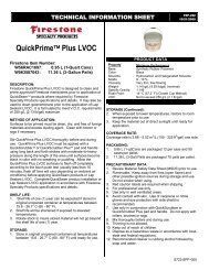 QuickPrimeâ¢Plus LVOC - Firestone Specialty Products