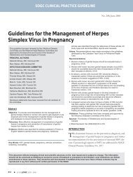 Guidelines for the Management of Herpes Simplex ... - Infosalute.info