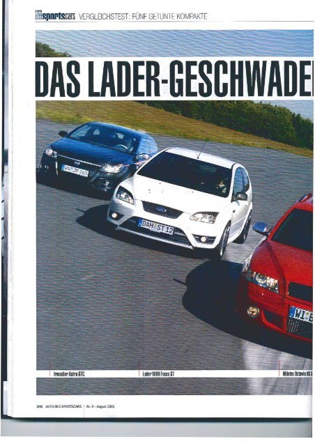 Auto Bild Sports Cars - Vergleichstest - SLS Tuning