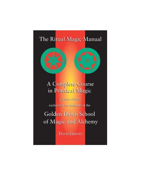 Ritual Magic Manual Pdf