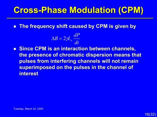 Fiber Nonlinearities and Their Impact on Transmission Systems