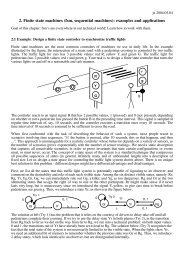 2. Finite state machines (fsm, sequential machines): examples and ...