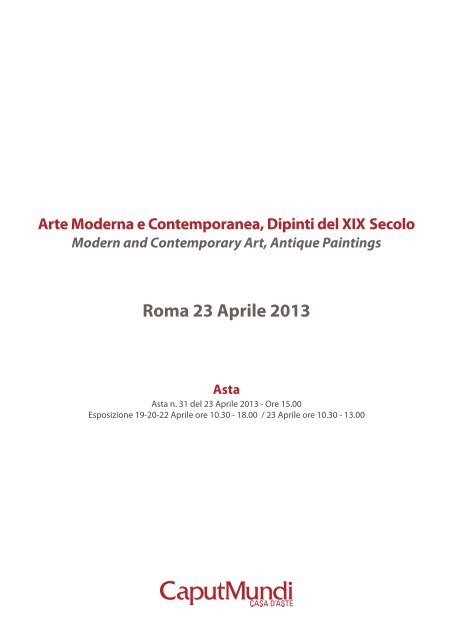 23 APRILE 2013 - CaputMundi