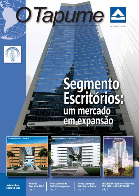 ReuniÃ£o Executiva 2007 pÃ¡g. 2 Novos contratos - HOCHTIEF do ...
