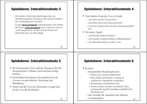 Histrionische PersÃ¶nlichkeits- stÃ¶rung - Institut fÃ¼r Psychologische ...