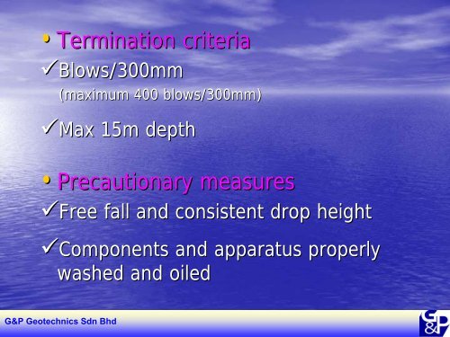 interpretation of laboratory and field test results for ... - Gnpgeo.com.my