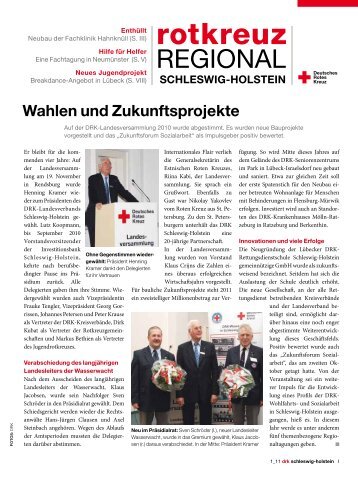 Ausgabe 1 / 2011 - Deutsches Rotes Kreuz