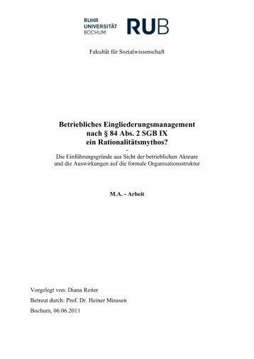 Download als PDF (1,6 MB). - Neue Wege im BEM