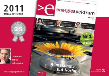 2011 - Energiespektrum