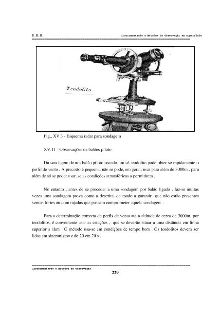 IMO - Torre: Tempo e Clima - Universidade de Aveiro