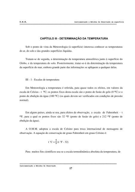 IMO - Torre: Tempo e Clima - Universidade de Aveiro