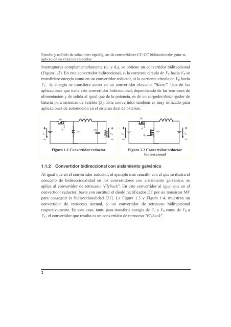 estudio y anÃ¡lisis de soluciones topolÃ³gicas de convertidores cc - cc ...