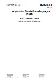 Allgemeine Geschftsbedingungen (AGB) - Inneo