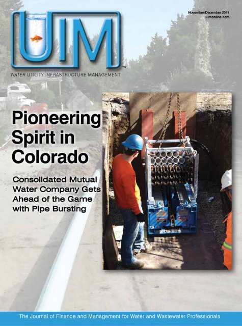 Water Utility Infrastructure Magazine Download - Water Utility Infrastructure Management