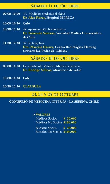 “El internista en la Práctica Clínica Habitual. Problemas y Soluciones”