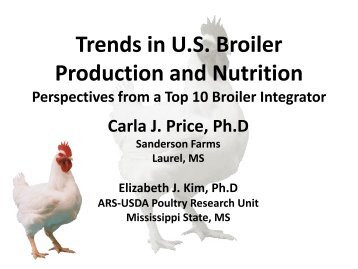 Trends in US Broiler Production and Nutrition - The Poultry Federation