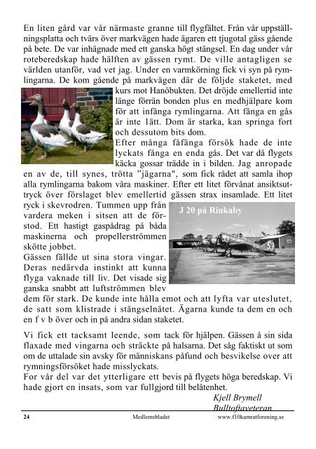 Medlemsblad nr 21 S.pub - Ãngelholms Flygmuseum