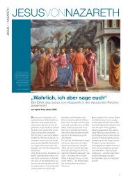 Die Ethik des Jesus von Nazareth in der deutschen Rechtsgegenwart