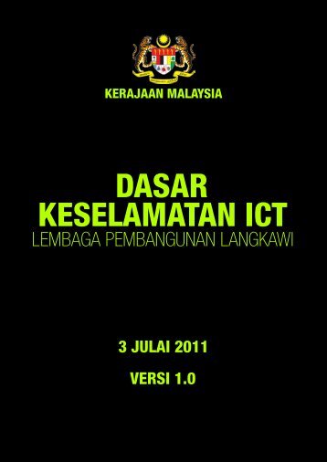 Muat Turun Dasar Keselamatan ICT LADA - Lembaga ...