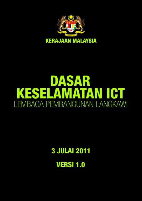 Muat Turun Dasar Keselamatan ICT LADA - Lembaga ...