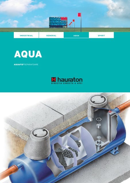 Aquafix - Catalog separatoare forma scurta - Hauraton.com