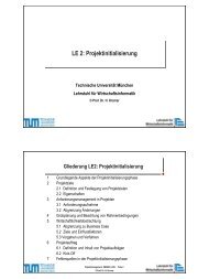 PM_SS204_LE02.pdf - Lehrstuhl fÃ¼r Wirtschaftsinformatik