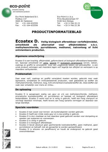 Ecoatex D - Eco-point