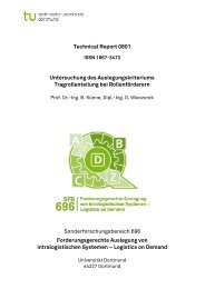 Technical Report 0801 Sonderforschungsbereich 696 ... - SFB 696