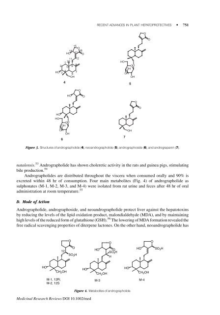 Recent advances in plant hepatoprotectives - CIMAP Staff - Central ...