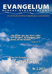 Gottesfurcht