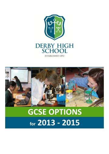 GCSE choices - Derby High School