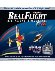 RealFlight G4 Manual (12.2 MB) - Knife Edge Software