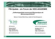 Softwaregestützte kommunale Bilanzanalyse - Institut für Public ...