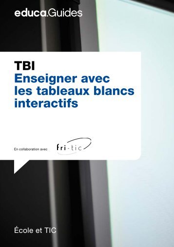 TBI Enseigner avec les tableaux blancs interactifs