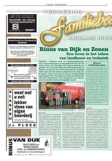 Rinus van Dijk en Zonen - t Groentje