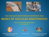 8th hkl vascular surgery workshop INSTITUTE OF MEDICAL ...