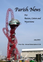 Parish News - Cotton Parish