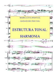 ESTRUTURA TONAL: HARMONIA